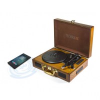 Giradischi-Convertitore-Vinile-LP-Bluetooth-MP3-WMA-3-Velocità-Marrone_Technaxx_ICTX-TX101BR-2